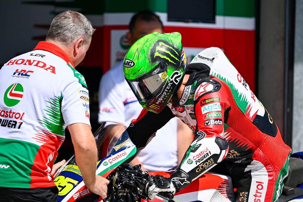 Johann Zarco gets back on a bike three months after serious Barcelona injury
