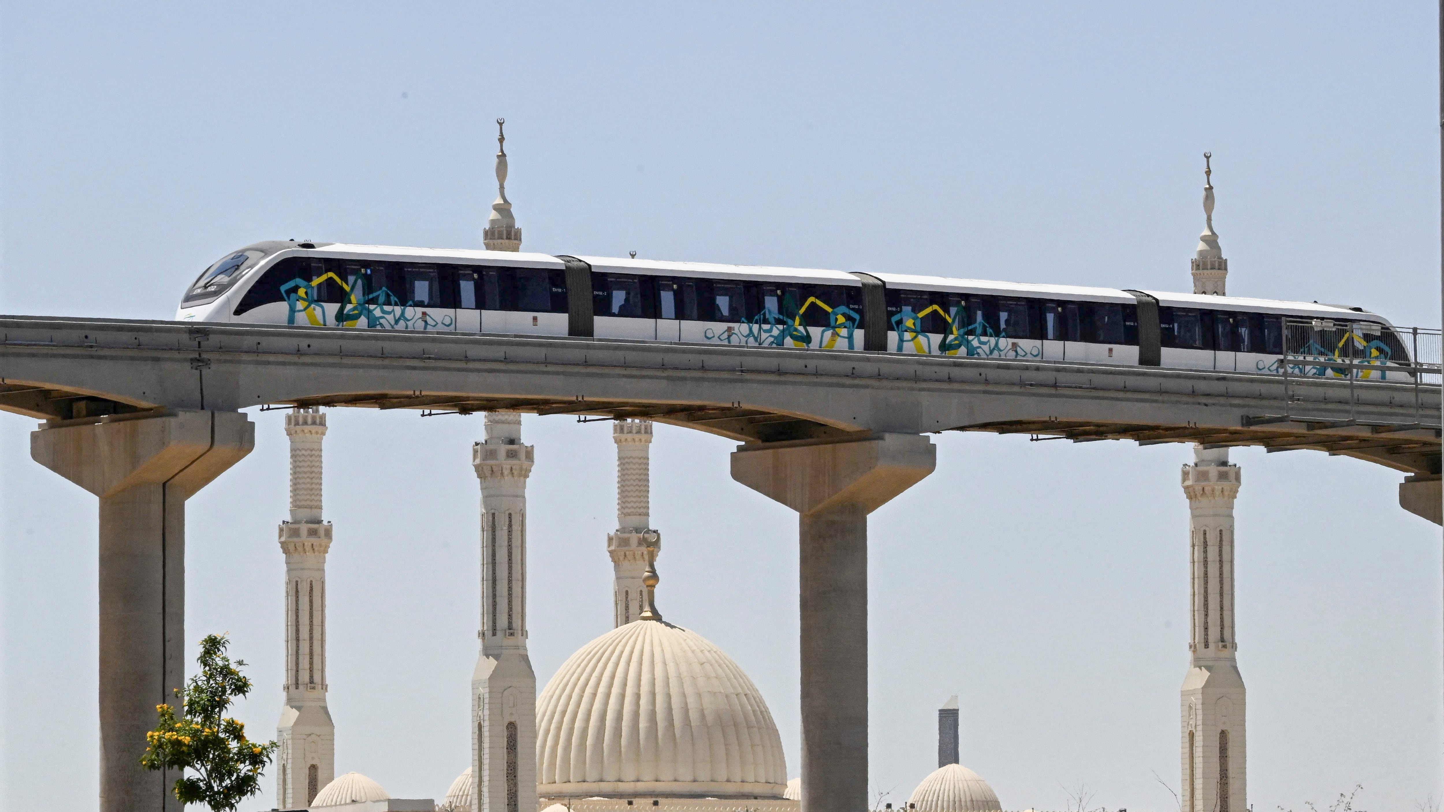 Shuttling above Cairo, Africa's first monorail is up and running - but will it prove to be $4.5bn well spent?