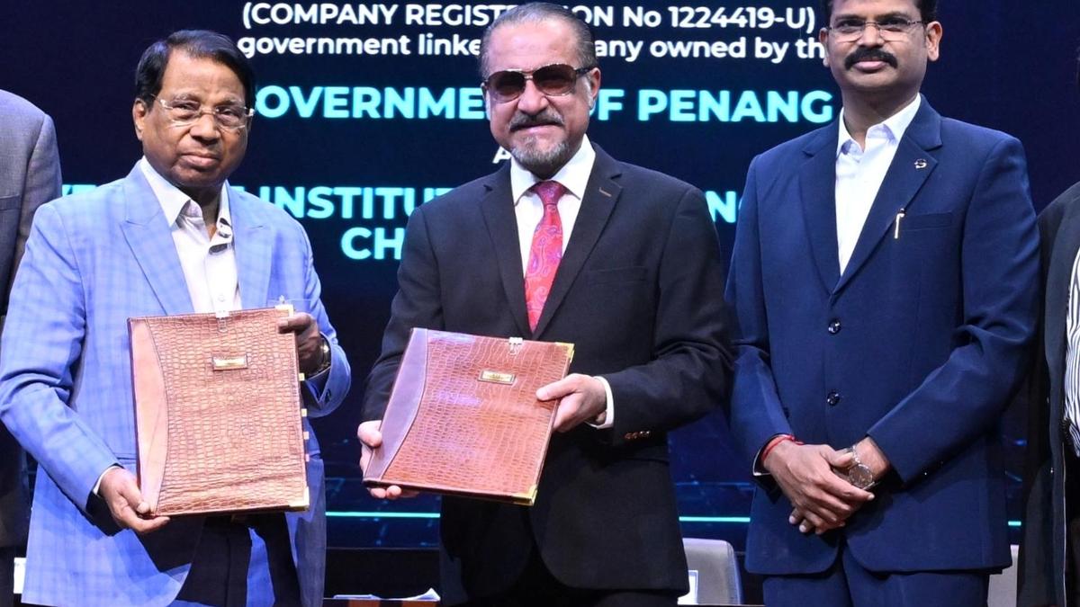 VIT Chennai inks MoU on technology training with Malaysian state-owned firm