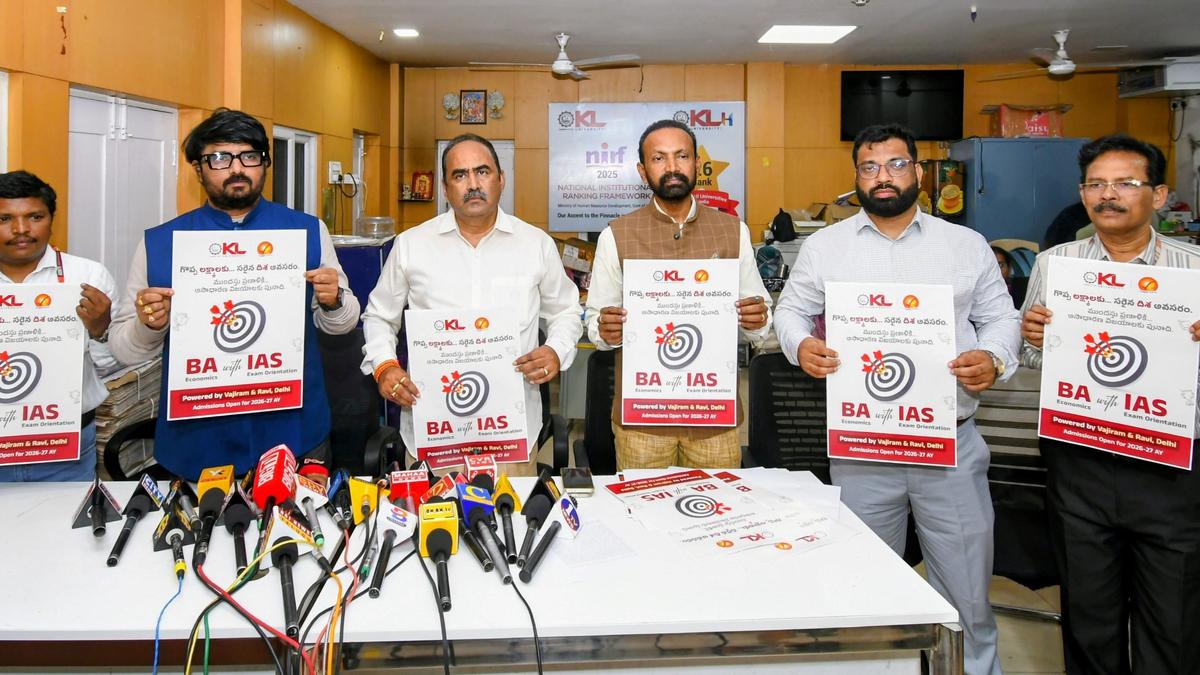 KL deemed University signs MoU with Vajiram & Ravi for civil services coaching