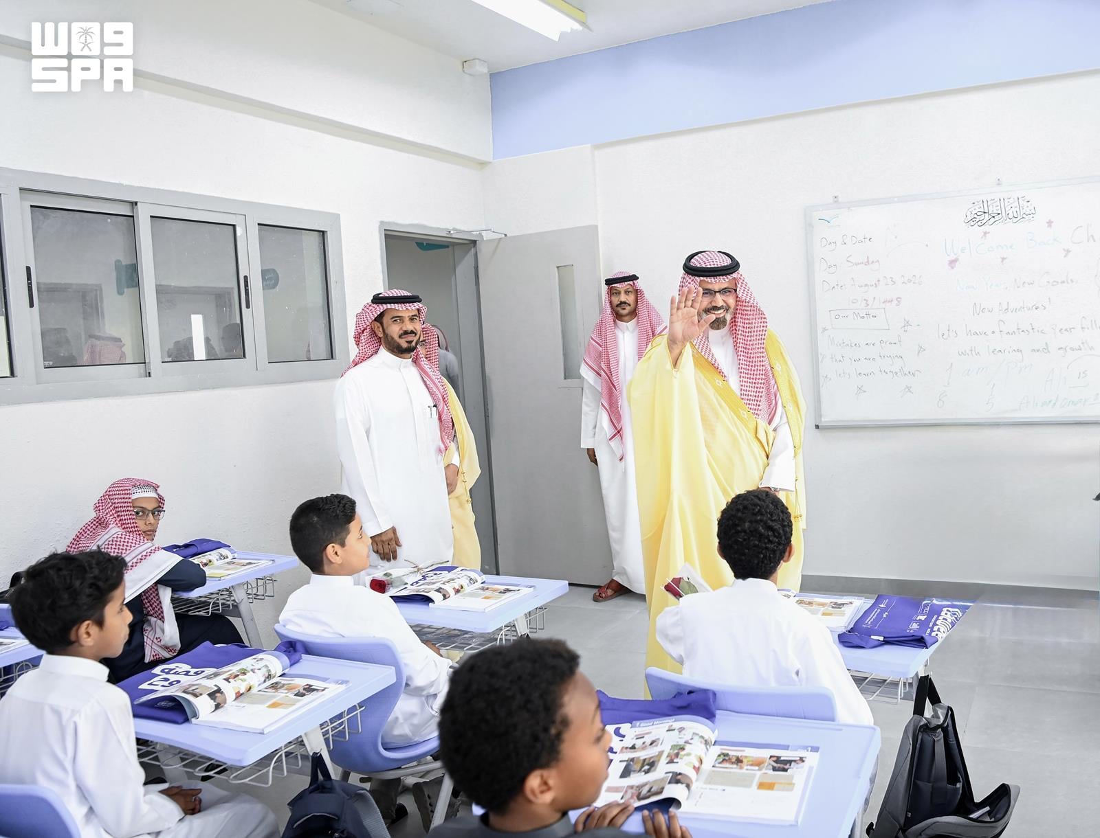 Jazan deputy governor marks start of new school year with campus visits