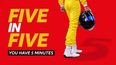 Five in Five: Formula 1 quiz No 1