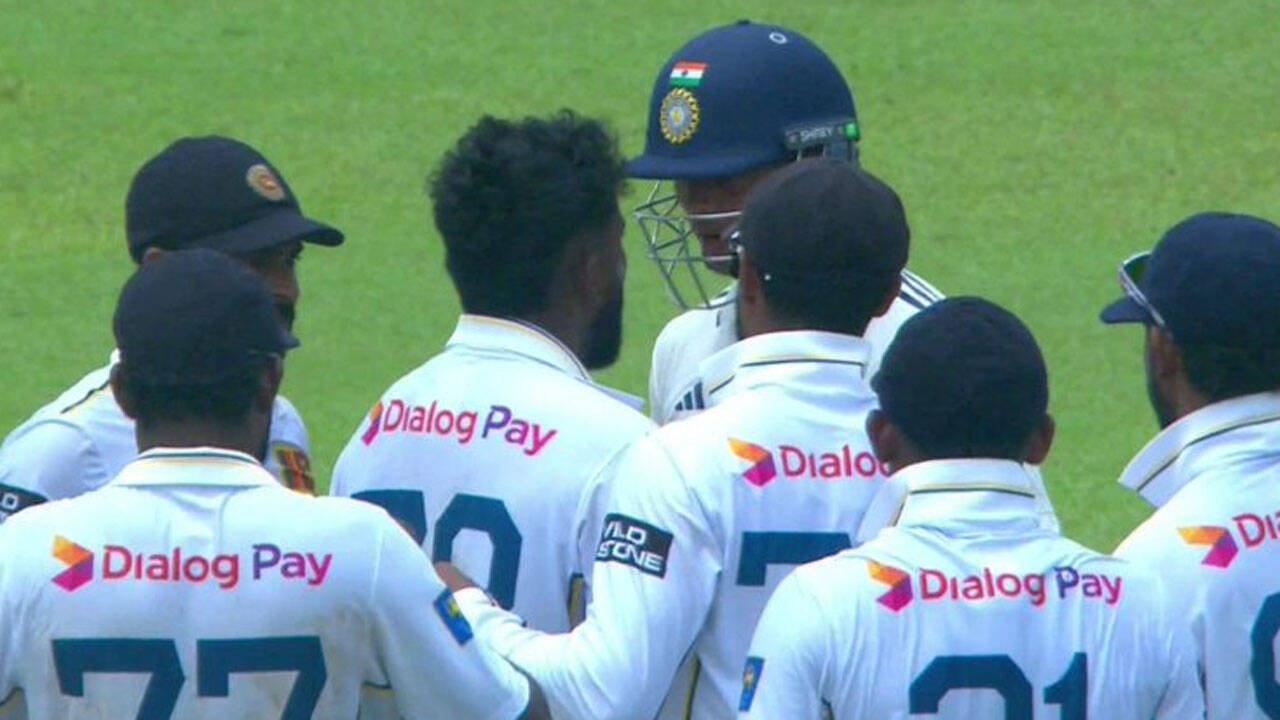 Ugly scenes! Yashasvi Jaiswal, Asitha Fernando clash after heated send-off in Colombo - Watch