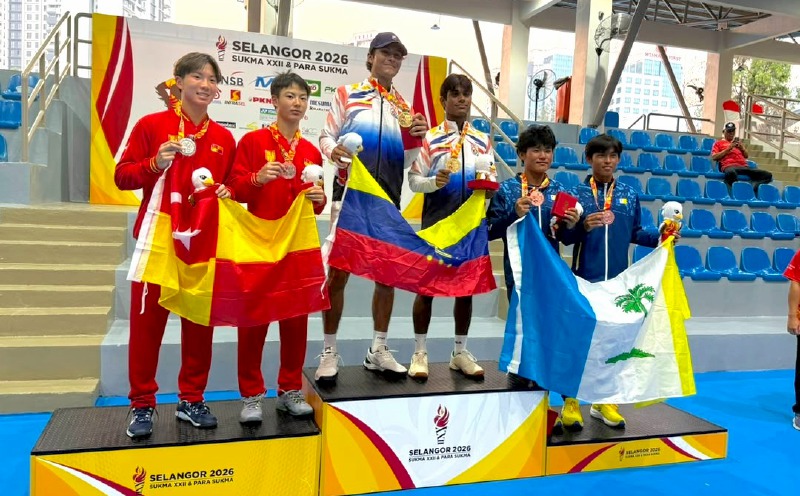 FT dominate Sukma tennis with six-gold haul as Darrshan shines