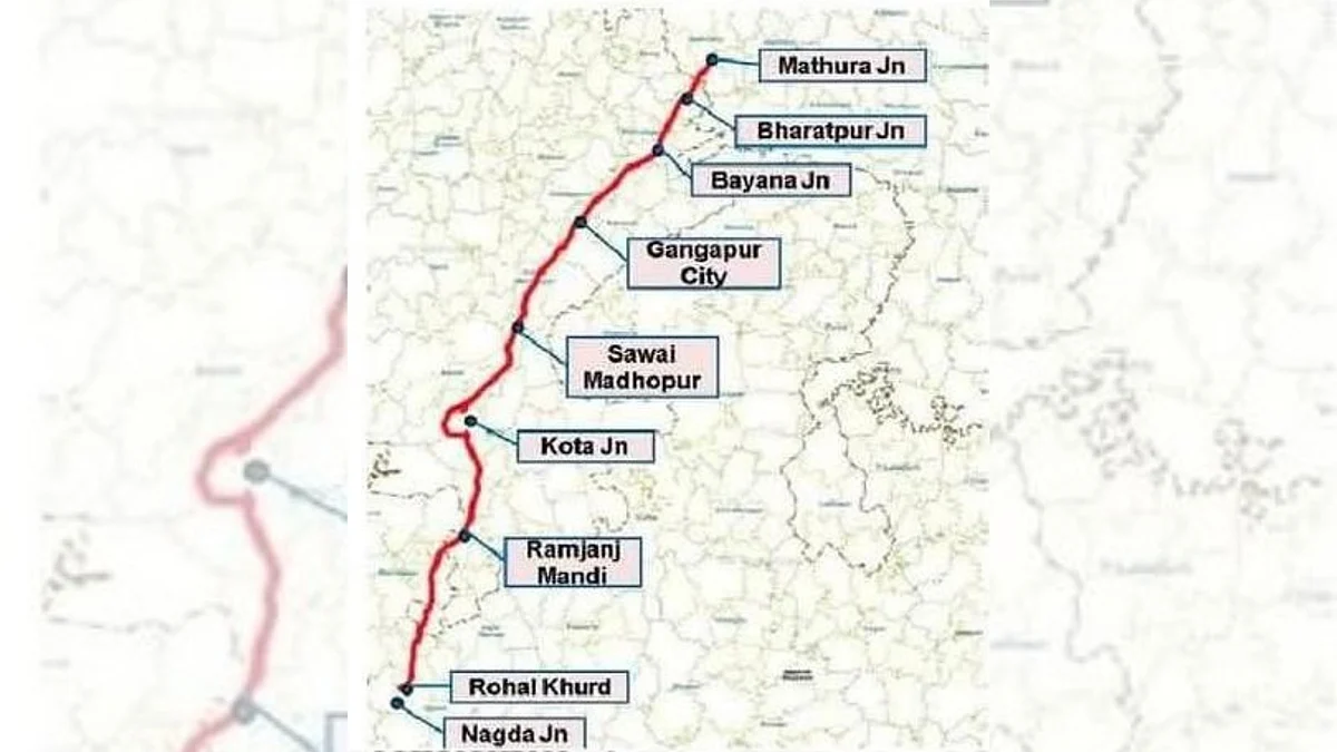 Railway Board Clears ₹16,403 Crore Nagda-Mathura Project In Alot