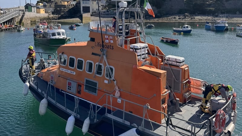 Four people rescued after fishing boat takes on water