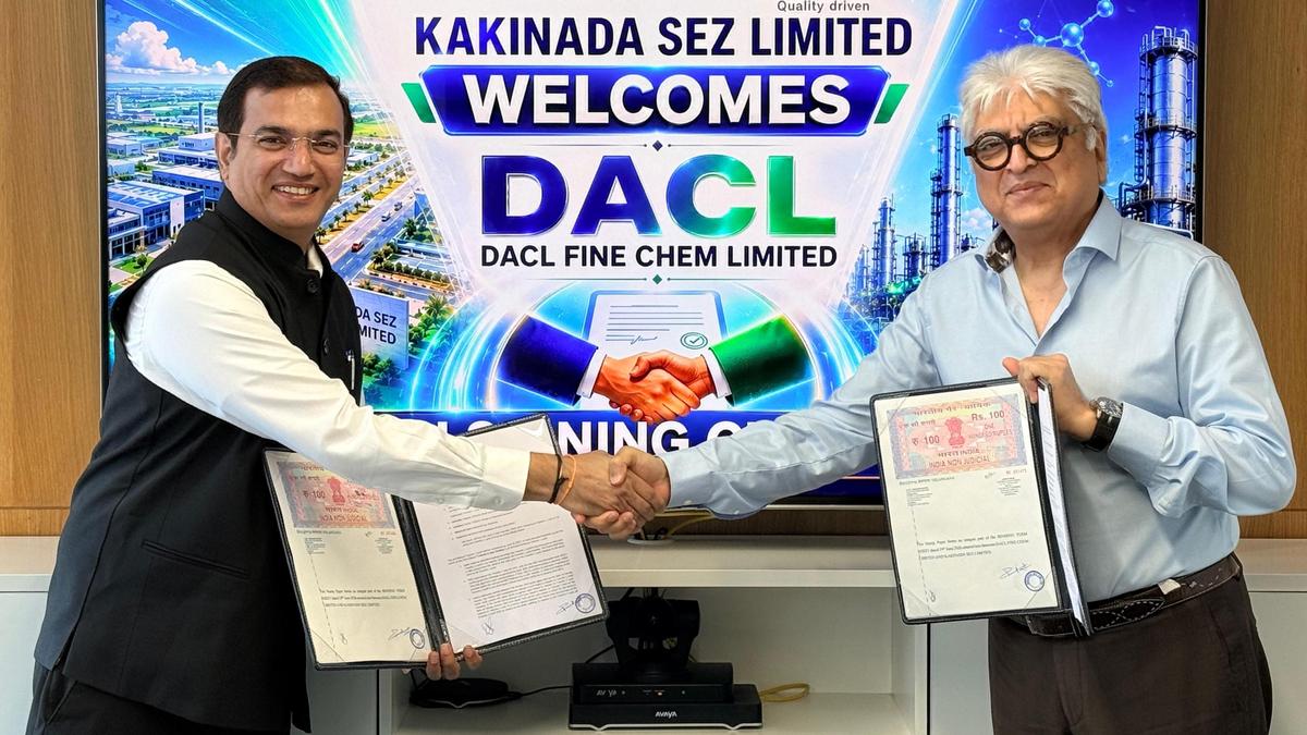 DACL Fine Chem to set up ₹500 crore chemical unit in KSEZ