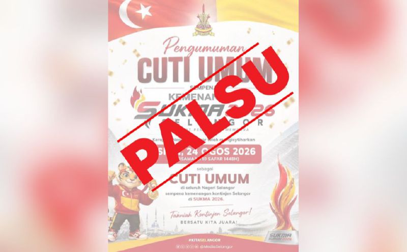 Amirudin denies fake poster on Selangor's Sukma holiday