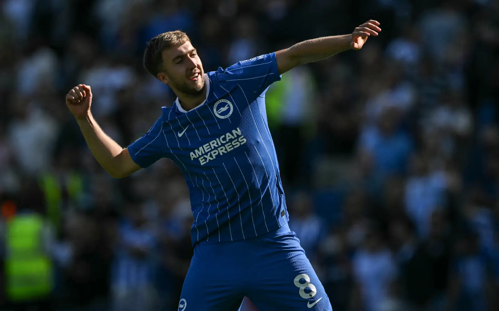 Brighton start Premier League season with rout of 10-man Villa