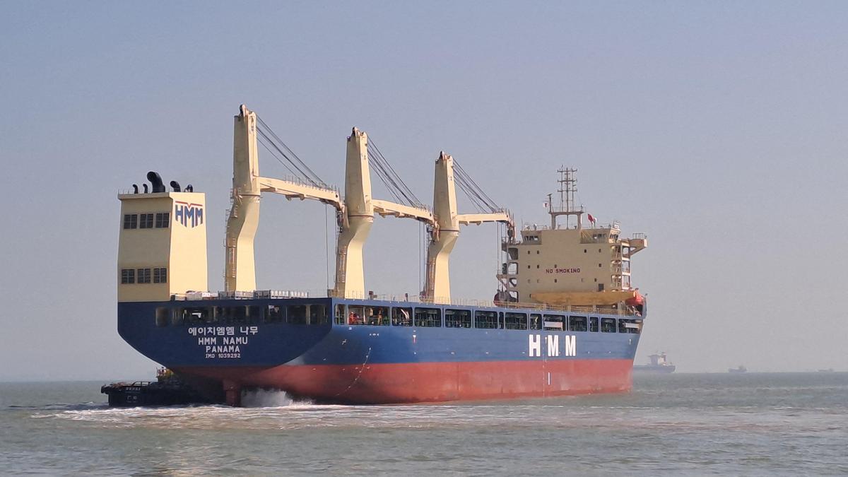 Ship sinks off Odisha; two rescued as Navy, Coast Guard continue search for 22 crew members