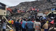 Guinea rubbish landfill collapse kills 30