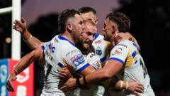 Leeds fight back to beat Wakefield in top-two thriller