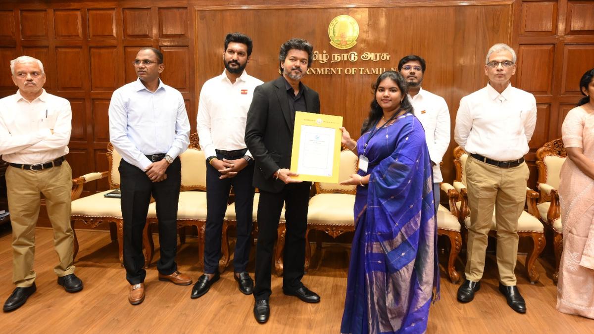 Tamil Nadu CM Vijay hands over appointment orders to 126 TNPSC recruits