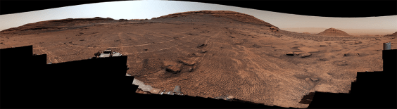 Curiosity Rover Finds “Sea of Polygons” on Martian Surface