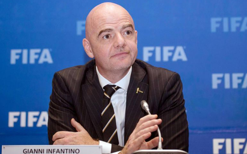 Fifa chief Infantino gets backing of South American football