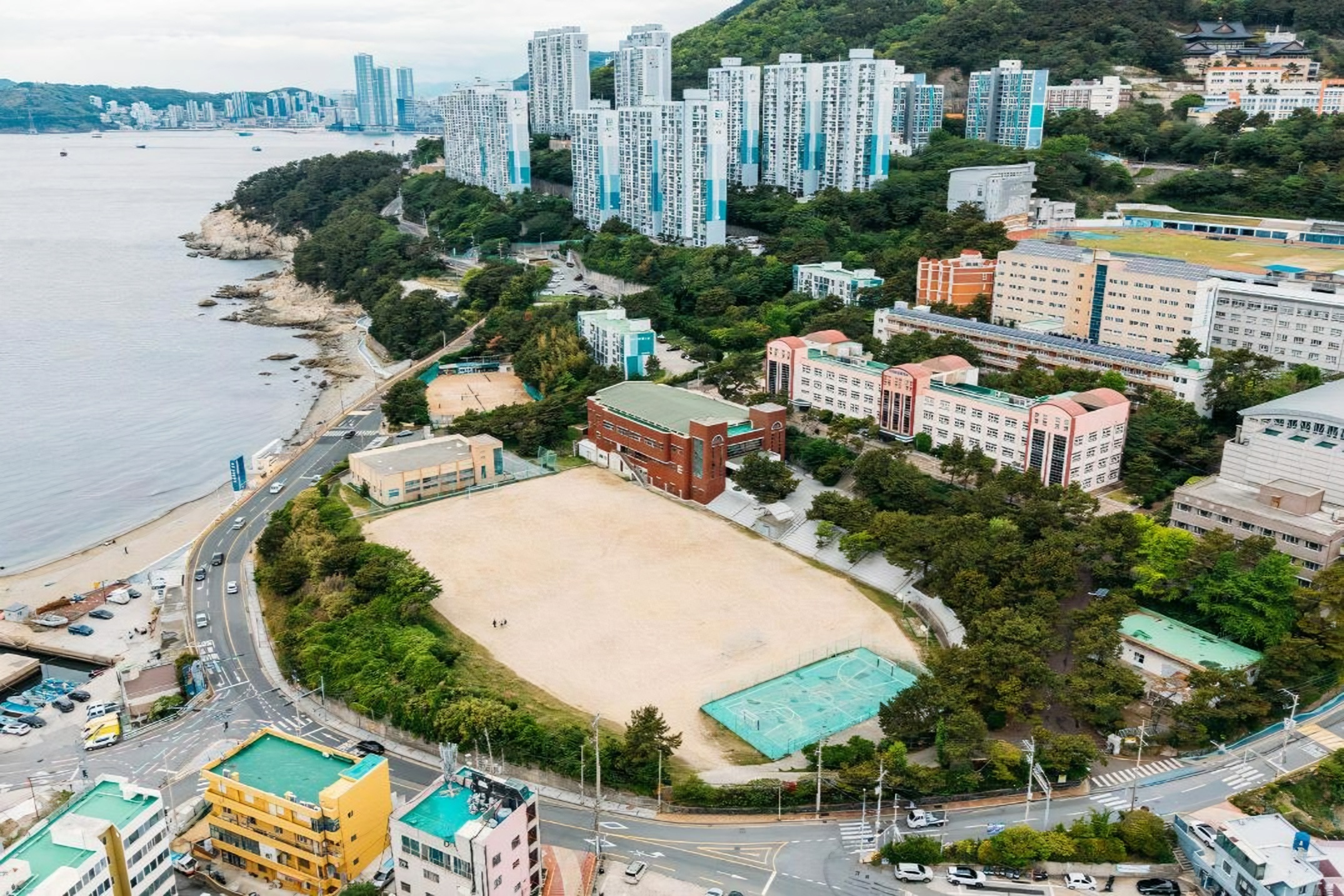 Busan Biennale examines authority with exhibition at closed school