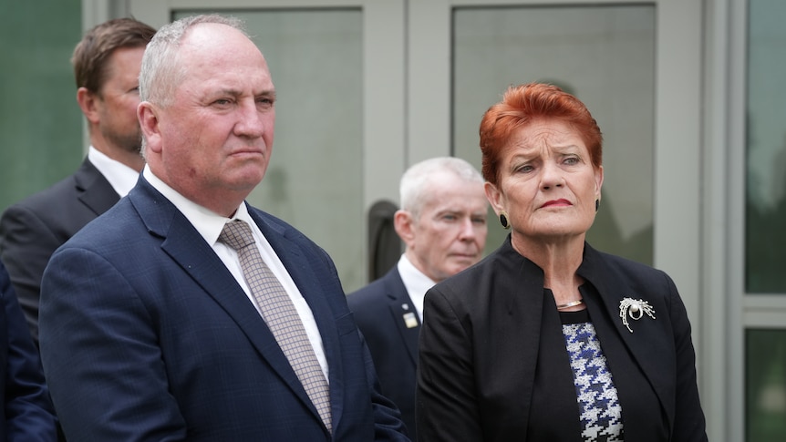 Live: One Nation defends migration policy blunder