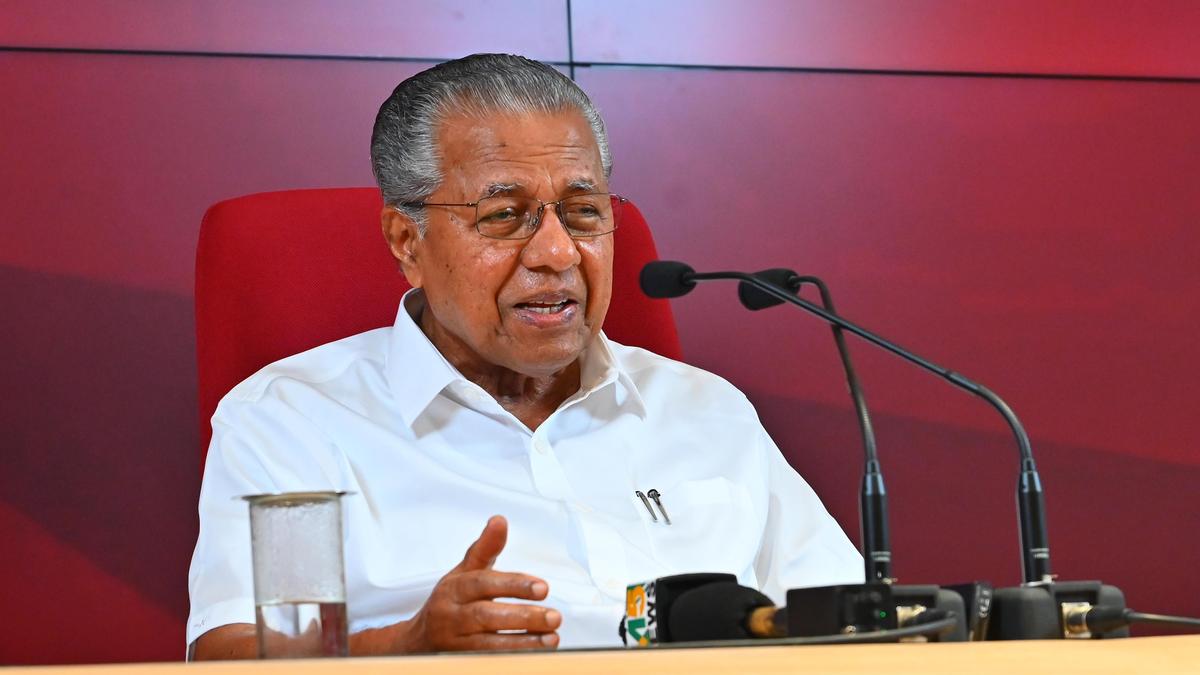 Pinarayi Vijayan flays ‘move to politicise’ police in Kerala