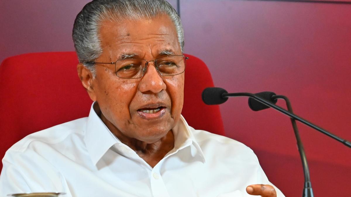 UDF govt. hounding students who protested against Centre, says Pinarayi