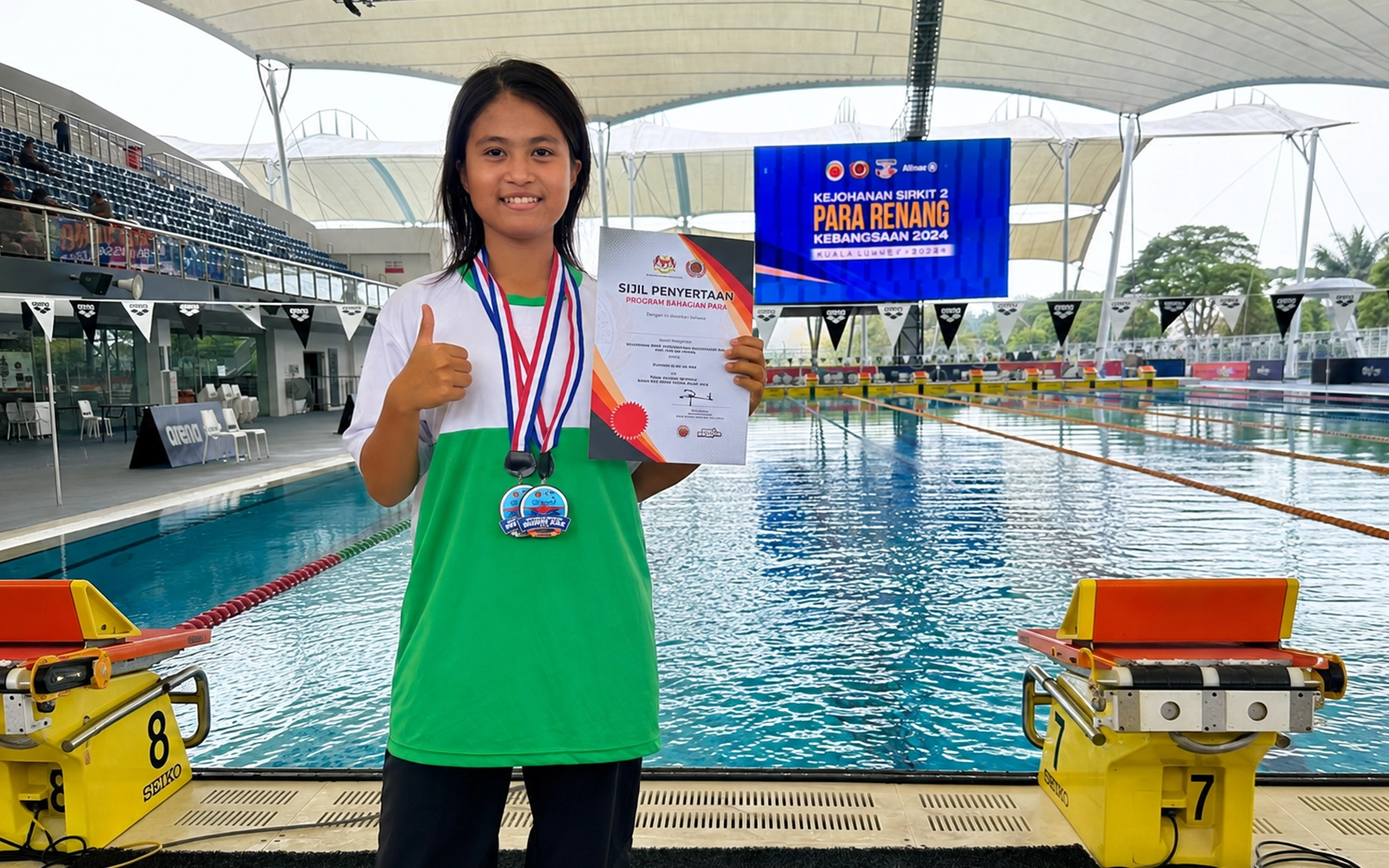 Asyiil Raziin’s inspiring journey in para swimming