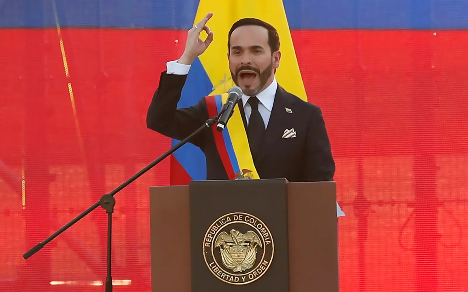 Colombia’s new president vows to ‘defeat narco-terrorists’