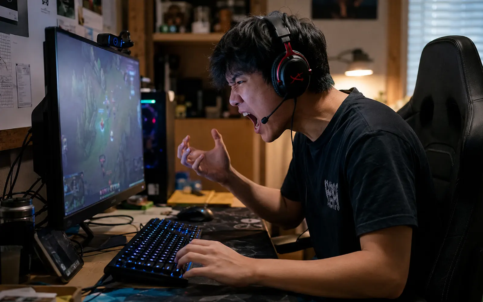 When does gaming become a problem for teens?