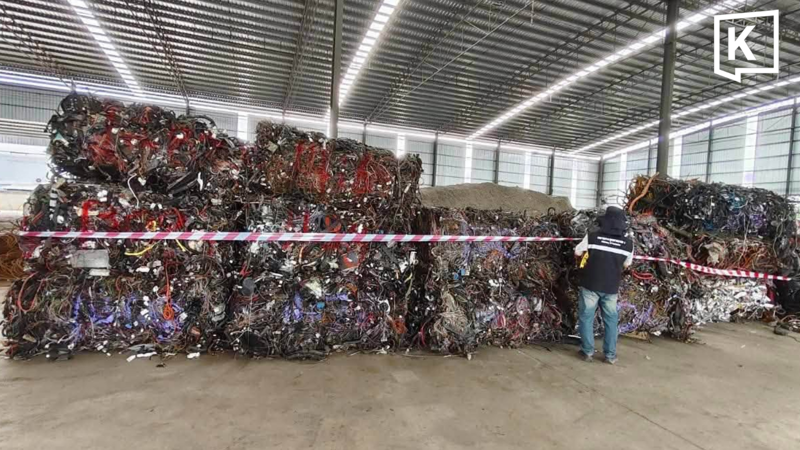 Prachinburi governor shuts illegal e-waste plant in forest reserve