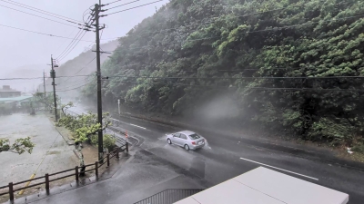 Typhoon Dolphin hits Okinawa, with China shutting ports ahead of landfall