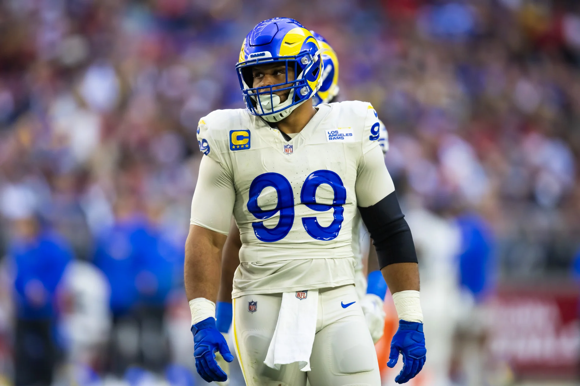 Aaron Donald Responds to Rams Return Buzz After Practice Appearance