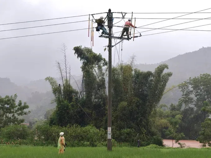 Typhoon Narra leaves over 56,000 customers without power