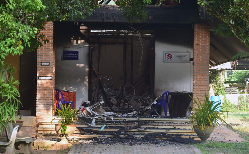Thailand's deep south tense after arson and bomb attacks