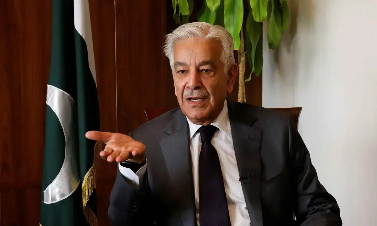 Info ministry says video of Asif comparing Pakistan's progress with India's is fake