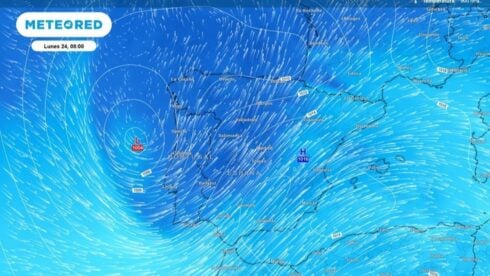 Storm warning: Atlantic low-pressure system set to sweep across Spain with strong winds, torrential rain and thunderstorms