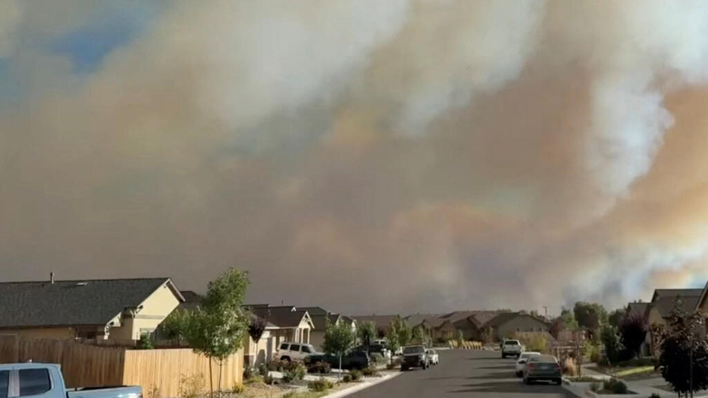 'Scared to death': Over 40,000 people evacuated as Nevada's Hawk fire spreads