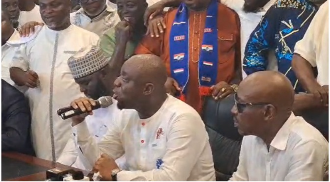 NPP executives, MPs rally behind Justin Kodua as he files for re-election