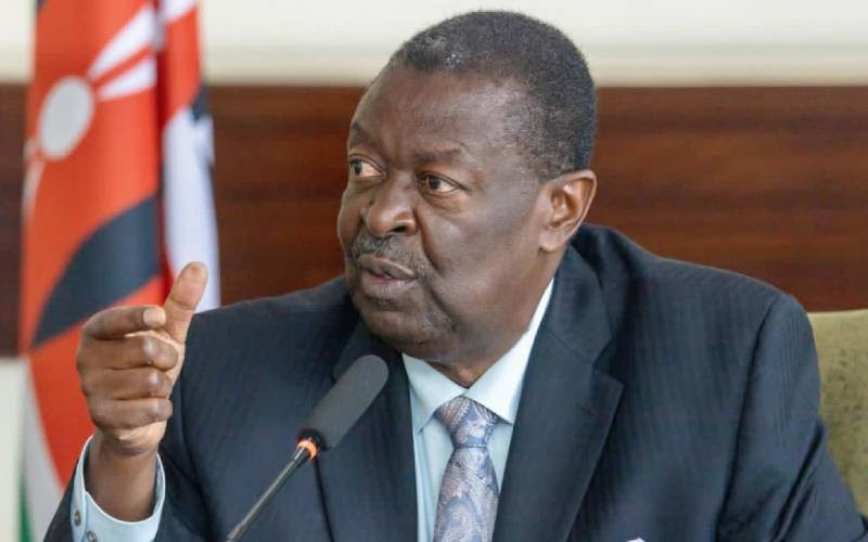 Mudavadi rejects ICC calls as political violence rises