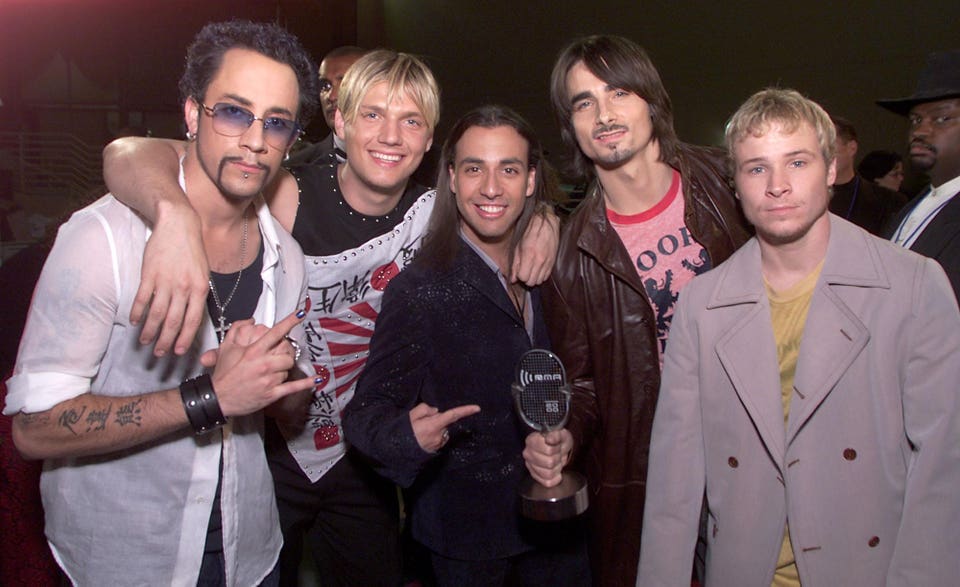 The Backstreet Boys Chart A Hit Alongside One Member’s Son