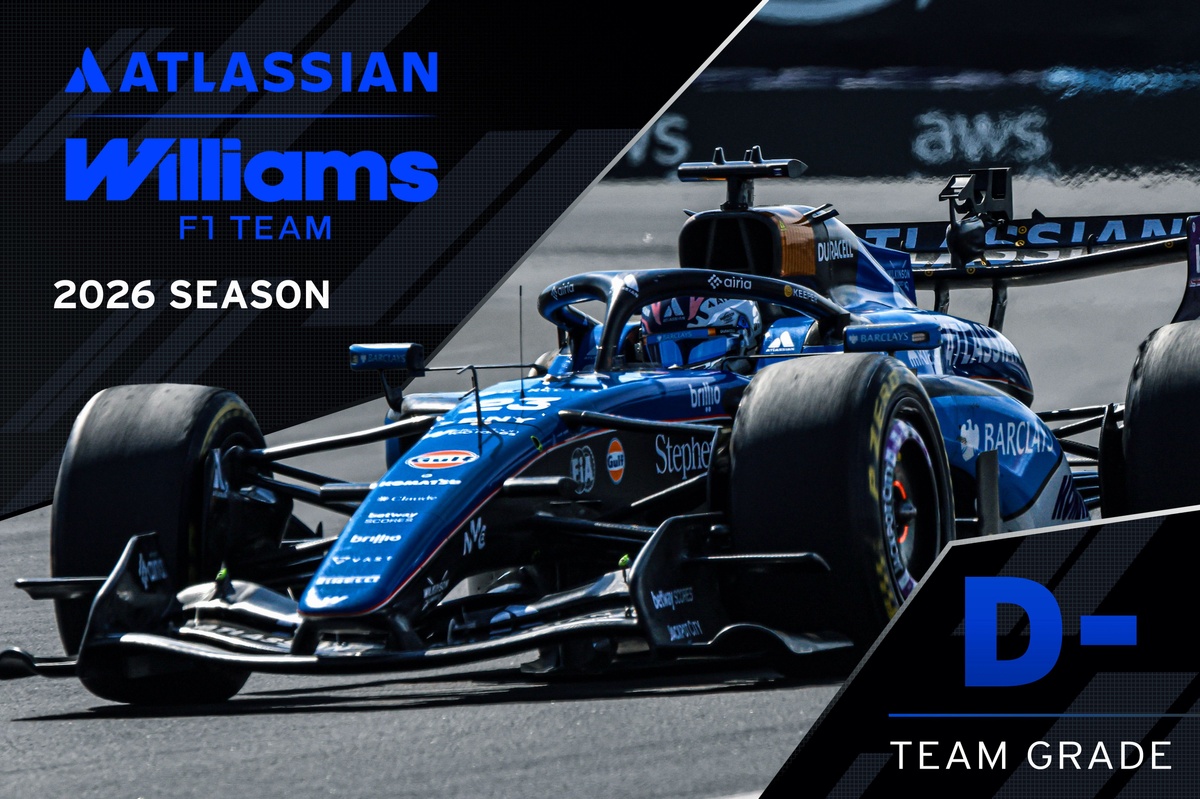 F1 2026 mid-season grades: Williams takes shocking step backwards