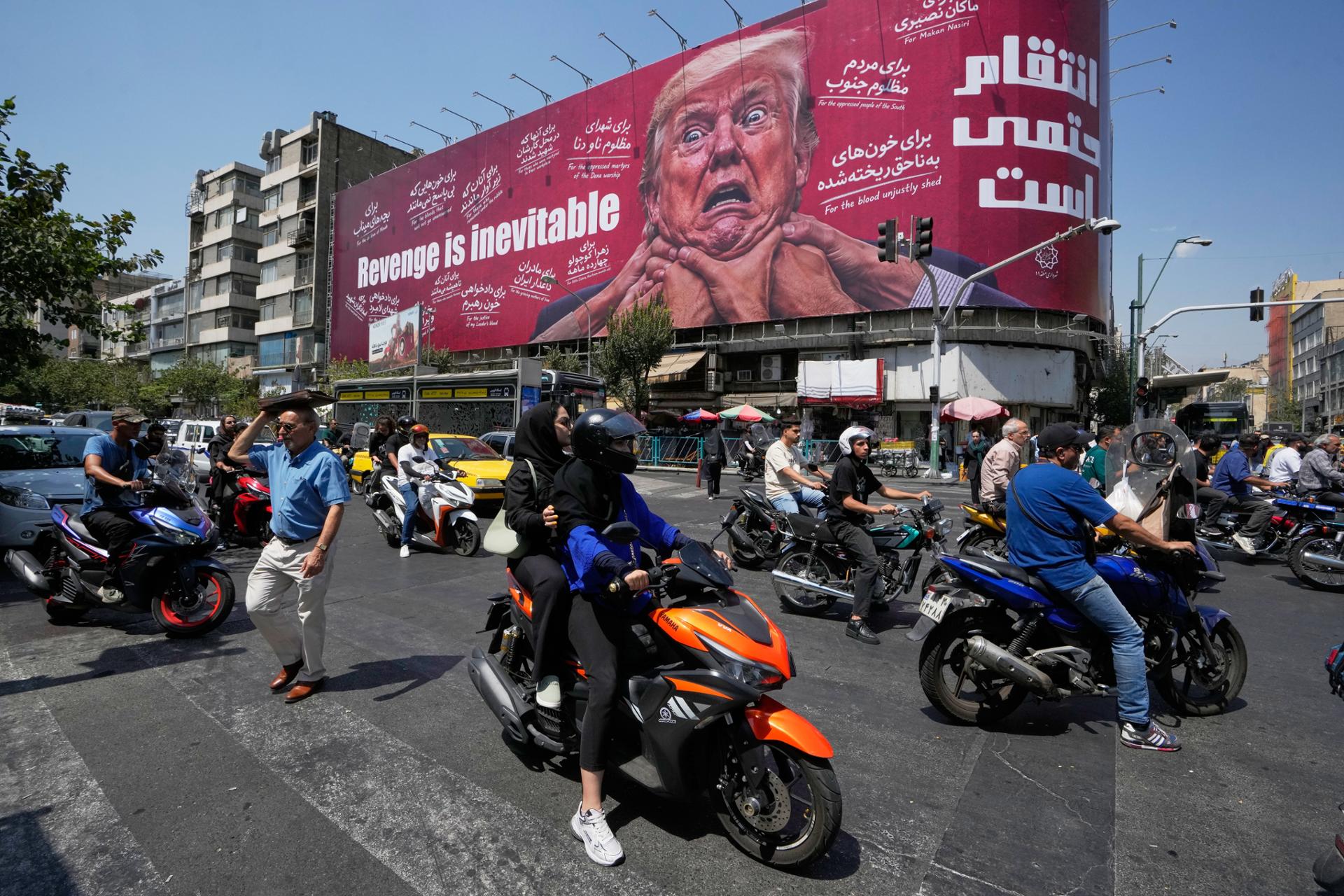 What are Iran's options to escalate further in face of US economic threats?