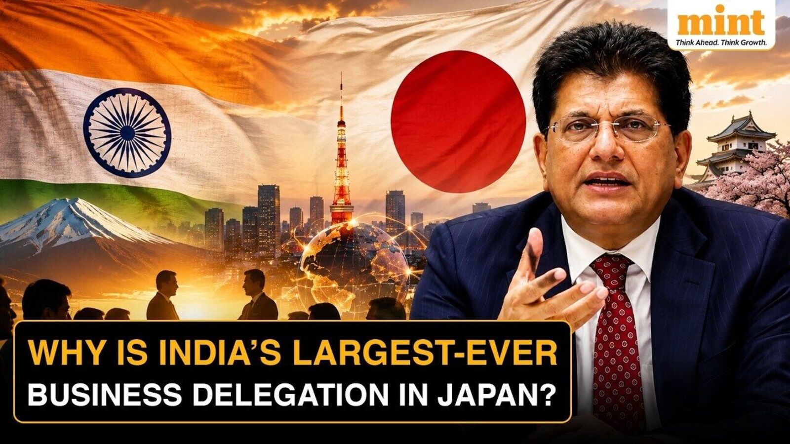 Piyush Goyal urges Japanese firms to double presence in India by 2030