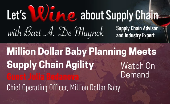 Million Dollar Baby Planning Meets Supply Chain Agility: A Conversation with Julia Bedanova