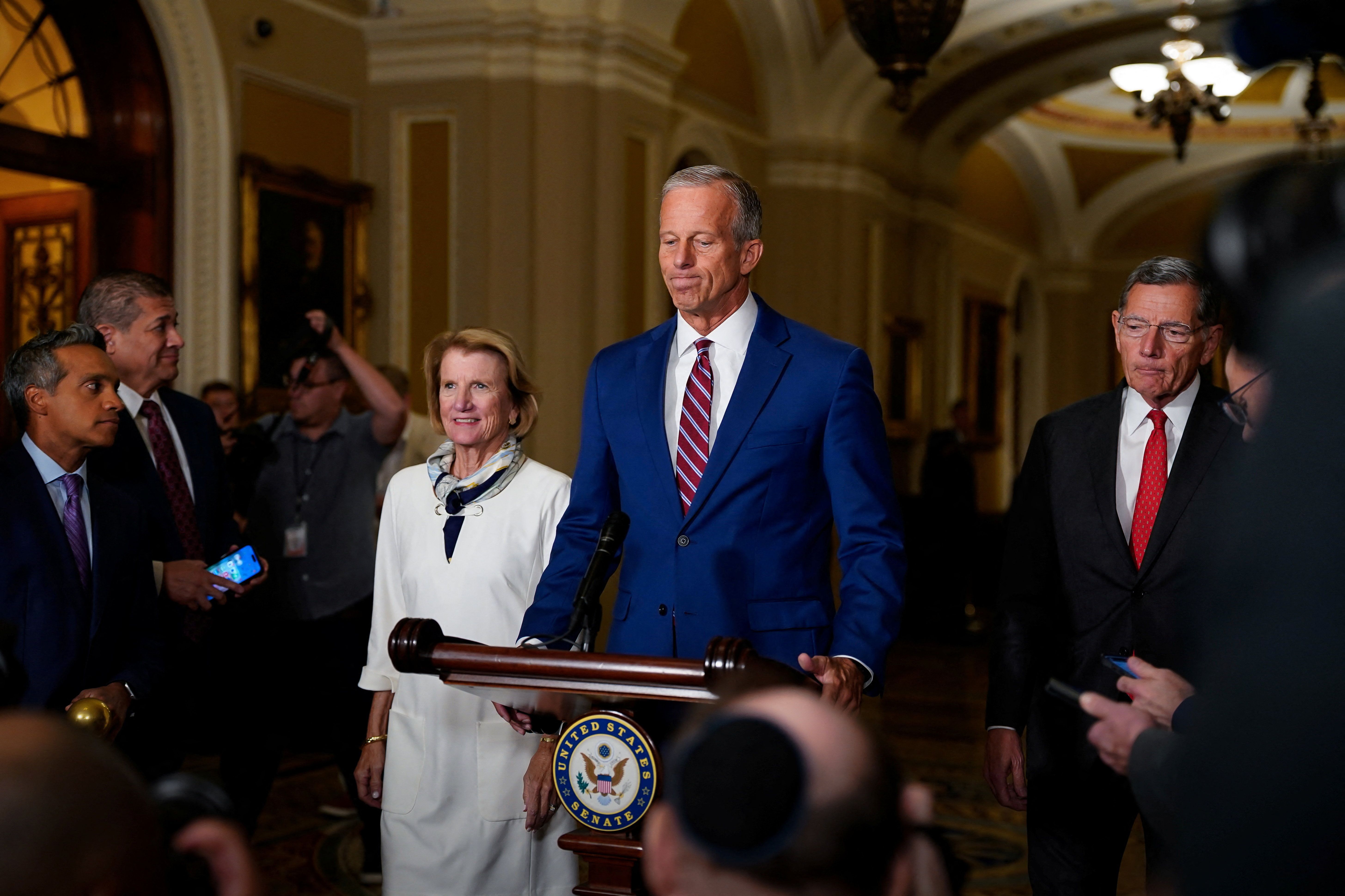 Canada tariffs complicate Republicans’ Senate defense