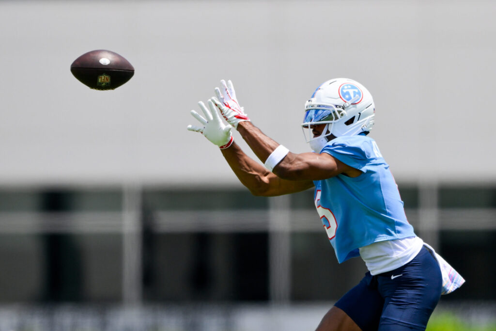 Titans WR is star of NFL training camp, but it’s not Carnell Tate