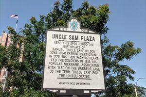 Samuel Wilson Monument in Arlington, Massachusetts