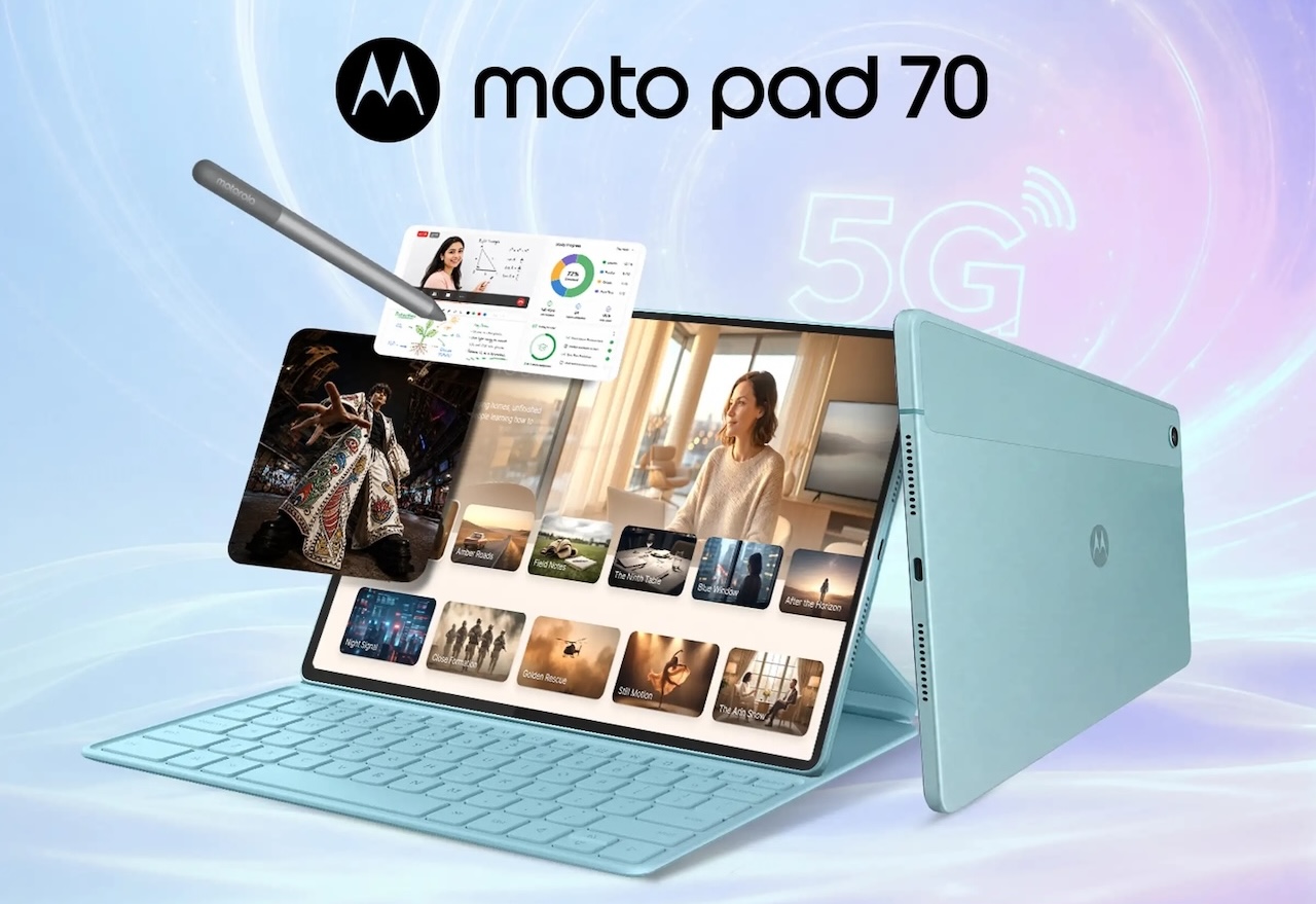 The Moto Pad 70 Makes the Stylus the Starting Point