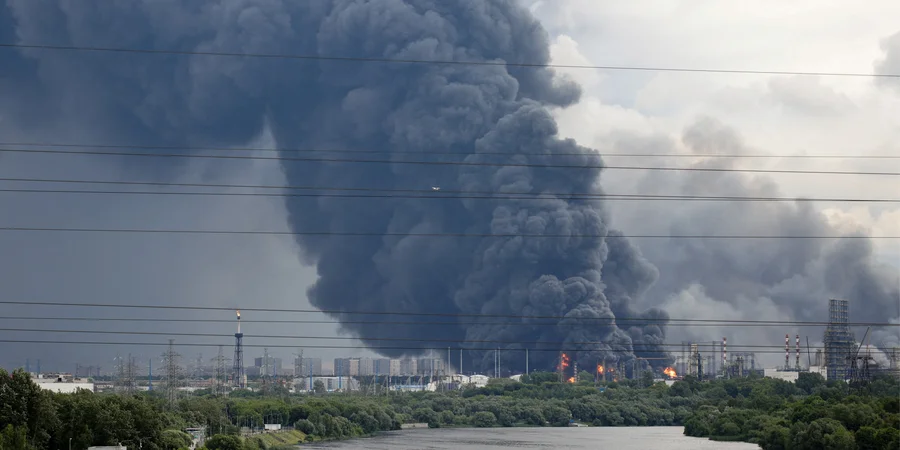 Perm oil refinery stops after Ukrainian drone strike