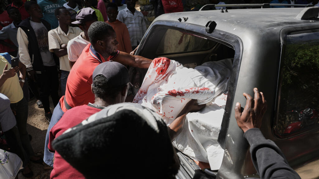 Haiti gang members kill around 40 displaced people in church attack near capital