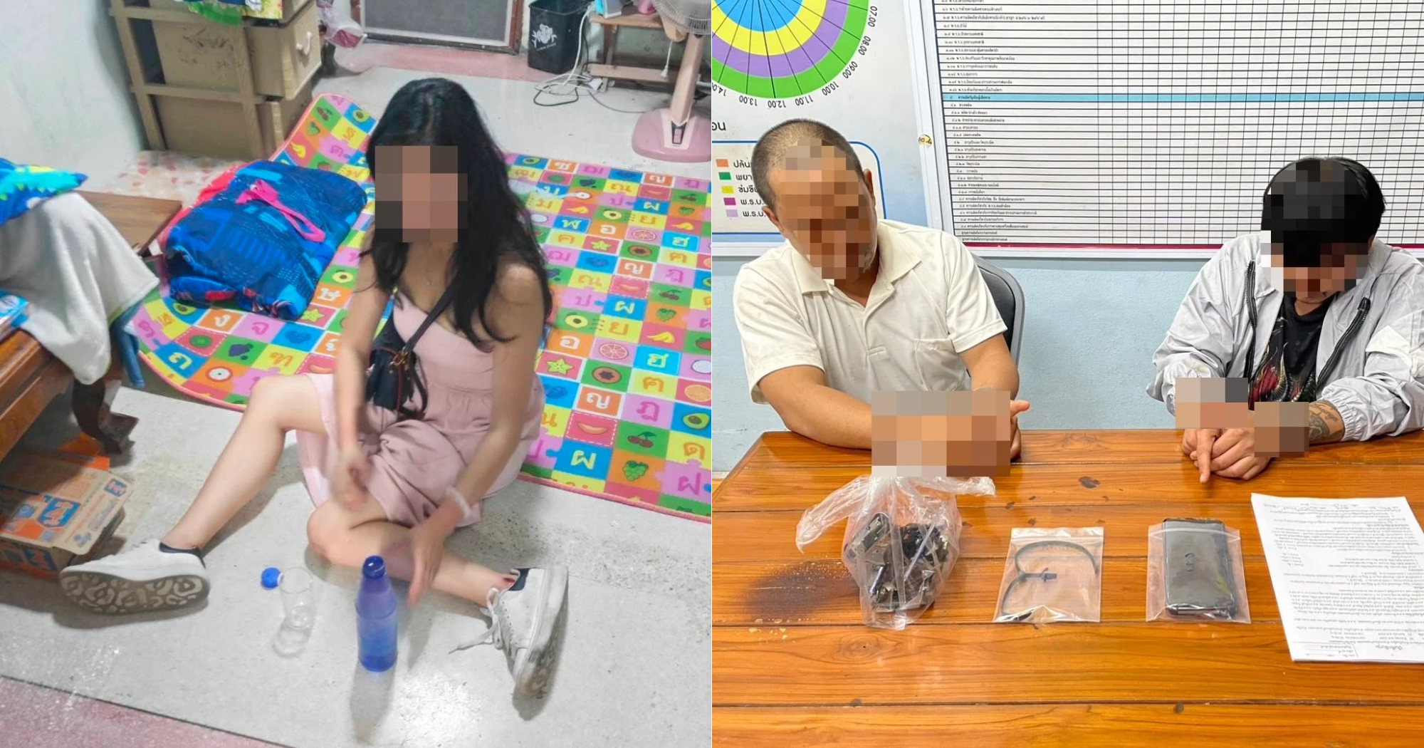 2 Thai men, 41 & 21, arrested for allegedly abducting Chinese national in Bangkok