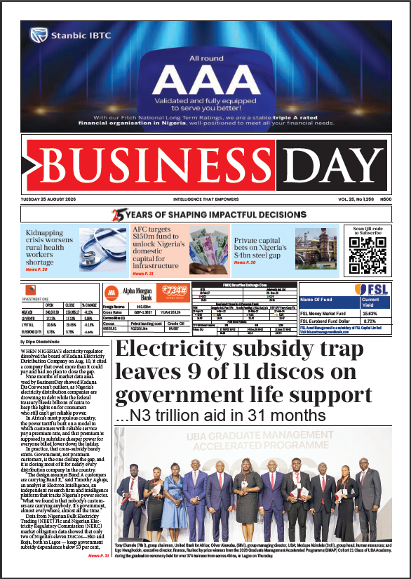 BusinessDay 25th Aug 2026