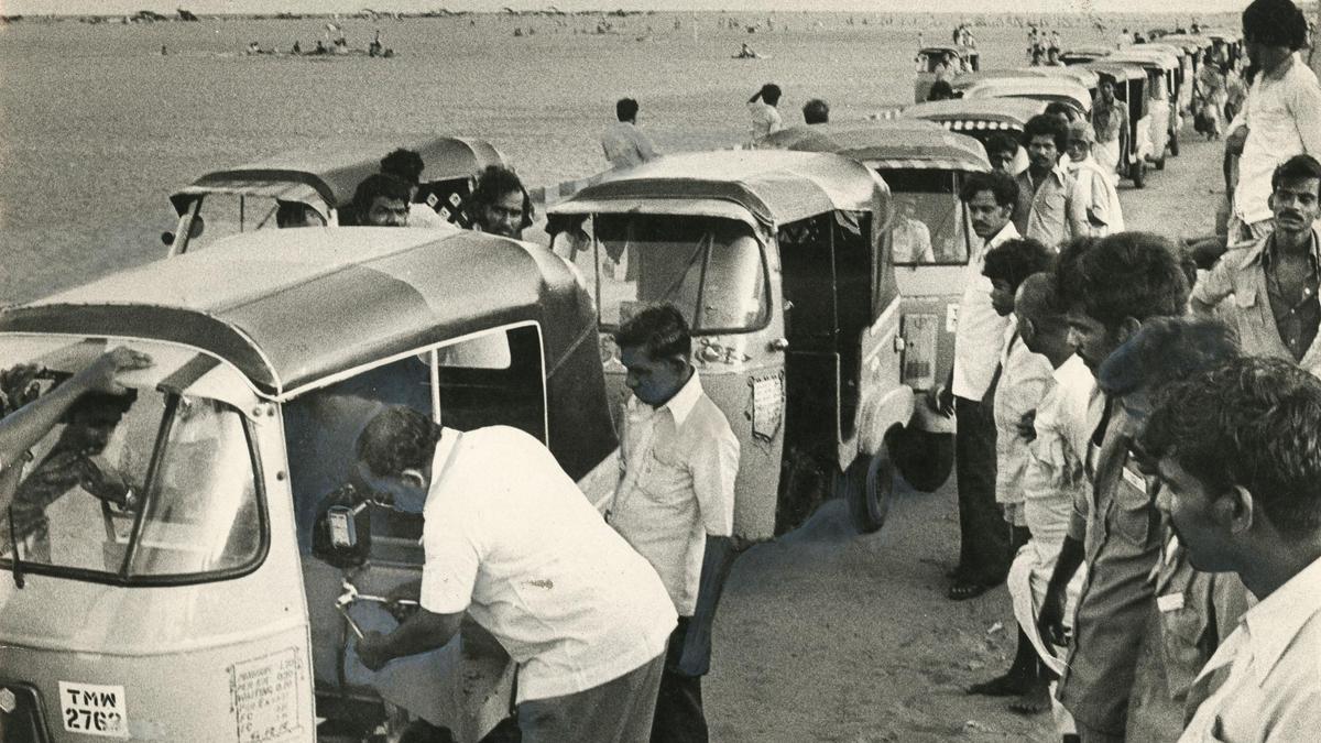 Getting around Madras on autorickshaws